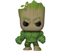 FUNKO POP! Vinilinė figūrėlė: Marvel - Groot as Hulk, 9 cm