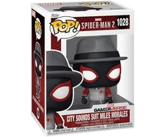 FUNKO POP! Vinilinė figūrėlė: Marvel: Spider-Man 2 - City sounds suit Miles Morales, 9 cm