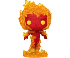 FUNKO POP! Vinilinė figūrėlė: Marvel: The Fantastic Four: First Steps - Human Torch, 9 cm