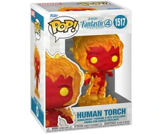 FUNKO POP! Vinilinė figūrėlė: Marvel: The Fantastic Four: First Steps - Human Torch, 9 cm