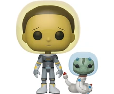 FUNKO POP! Vinilinė figūrėlė: Rick &amp; Morty - Morty su astronauto kostiumu, 9 cm