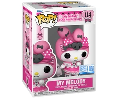 FUNKO POP! Vinilinė figūrėlė: My Melody 50th Anniversary - My Melody, 9 cm