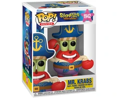 FUNKO POP! Vinilinė figūrėlė: Kempiniukas Plačiakelnis - ponas Krabas, 9 cm
