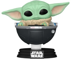FUNKO POP! Vinilinė figūrėlė: The Mandalorian - Grogu in a pram