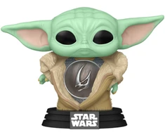 FUNKO POP! Vinilinė figūrėlė: Star Wars - Din Grogu with Armor, 9 cm