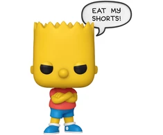 FUNKO POP! Vinilinė figūrėlė: Simpsonai - Bartas (Eat My Shorts!), 10 cm