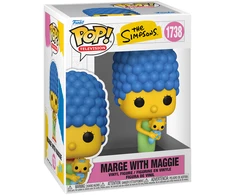 FUNKO POP! Vinilinė figūrėlė: The Simpsons - Marge with Maggie, 9 cm