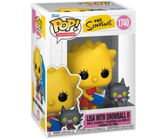FUNKO POP! Vinilinė figūrėlė: The Simpsons - Lisa with Snowball II, 9 cm