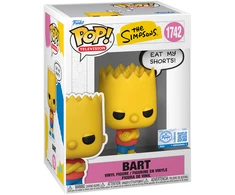 FUNKO POP! Vinilinė figūrėlė: Simpsonai - Bartas (Eat My Shorts!), 10 cm