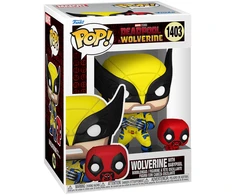 FUNKO POP! Vinilinė figūrėlė: Marvel: Deadpool &amp; Wolverine - Wolverine, 9 cm