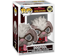 FUNKO POP! Vinilinė figūrėlė: Marvel: Deadpool &amp; Wolverine - Dogpool, 9 cm