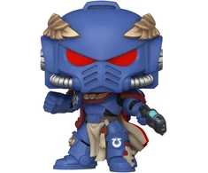 FUNKO POP! Vinilinė figūrėlė: Total War: Warhammer 40,000 - Ultramarines Captain, ~10.4 cm