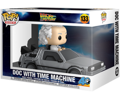 FUNKO Rides Deluxe: Back To The Future - Doc with Time Machine
