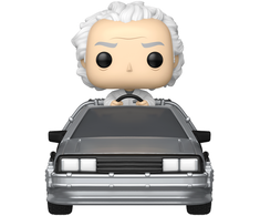 FUNKO POP! Vinilinė figūrėlė: Back To The Future - Doc with Time Machine, ~14 cm