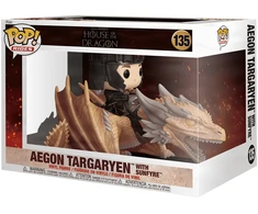 FUNKO POP! Vinilinė figūrėlė: Game of Thrones: House of the Dragon - Aegon Targaryen with Sunfyre, 14 cm
