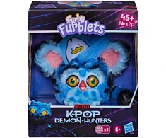 TOYS FURBY KPOP DEMON HUNTERS Interaktyvus žaislas „Furblets Delivery Derpy Tiger“, 7,6 cm
