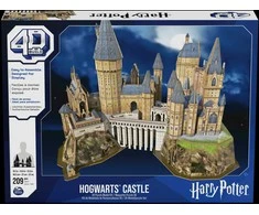 Spin Master HARRY POTTER 4D dėlionė „Hogvartso pilis“