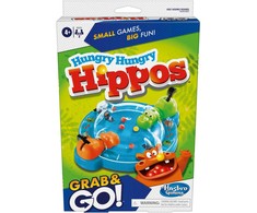 Hasbro_Gamin Stalo žaidimas Hasbro HUNGRY HIPPOS GRAB&amp;GO F8255BAL