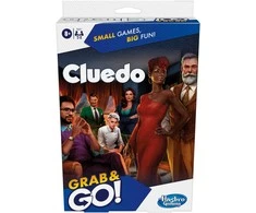 HASBRO GAMING „Grab&amp;Go“ kelioninis žaidimas „Clue“