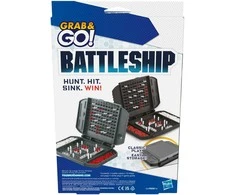 HASBRO GAMING „Grab&amp;Go“ kelioninis žaidimas „Laivų mūšis“