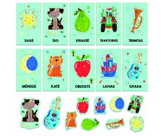 HEADU „Montessori“ Mažylių kortelės, lietuvių k.