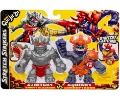 GOO JIT ZU HEROES OF Figūrėlės „Stretch Strikers“, 2 vnt.