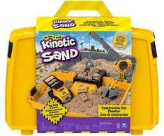 Spin Master Kinetic Sand Kinetinis smėlis – sulankstoma statybinė smėlio dėžė (6055877)