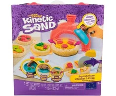 Spin Master KINETINIO SMĖLIO žaidimų rinkinys „SquishPizza“