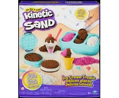 Kinetic Sand Kinetinis smėlis – ledo skonio „Kreminis“ skanėstai (6068200)