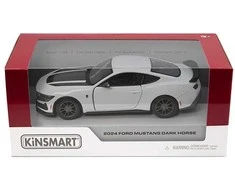 KINSMART Automobilio modelis 2024 Ford Mustang Dark Horse, mastelis 1:38