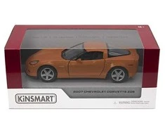 KINSMART Automobilis 2007 Chevrolet Corvette Z06, 1:36