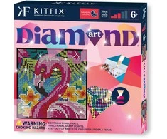 KITFIX DIY Deimančiukų menas „Flamingas“