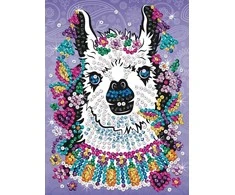 KITFIX DIY „Sequin Art Teen“ rinkinys „Lama“