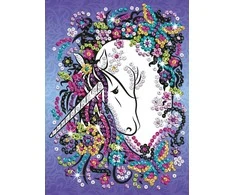 KITFIX DIY „Sequin Art Teen“ rinkinys „Vienaragis“