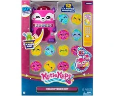 KUTIE KUPS Deluxe rinkinys su 12 kapsulių ir dozatoriumi