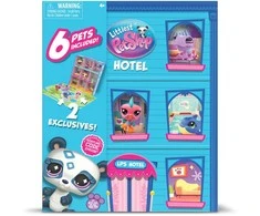 TM Toys LITTLEST PET SHOP Rinkinys „Gyvūnėlių viešbutis“