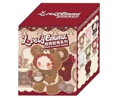 LUCKY EMMA Lovely Emma Pliušinis raktų pakabukas-siurprizas - Bear Alliance Series