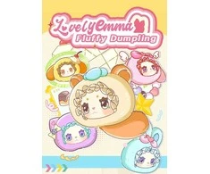 Kiddisvit Europe LUCKY EMMA LOVELY EMMA Pliušinis raktų pakabukas-siurprizas - Fluffy Dumpling Series