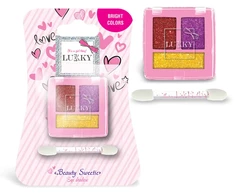 LUKKY Akių šešėlių paletė, 3 spalvos "Beauty Sweetie"
