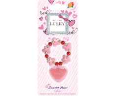 LUKKY Lūpų balzamas su aksesuaru "Bracelet Heart"
