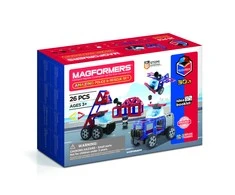 MAGFORMERS Magnetinis rinkinys „Pagalbos tarnybos“, 26 vnt.