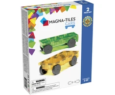 MAGNA-TILES Automobilių važiuoklės su magnetais, 2 vnt.