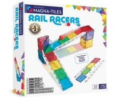 MAGNA-TILES Magnetinis konstruktorius „Kamuoliuko trasa“, 33 det.