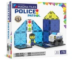 Kontext MAGNA-TILES Magnetinis konstruktorius „Policijos patrulis“, 20 det.