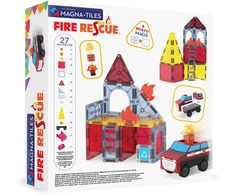 MAGNA-TILES Magnetinis konstruktorius „Ugniagesių automobilis“, 27 det.