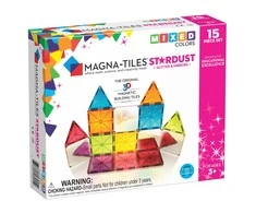 MAGNA-TILES Magnetinis konstruktorius „Žvaigždžių dulkės“, 15 det.