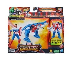 MARVEL MECH STRIKE 3.0 figūrėlė ir kostiumas, 10 cm
