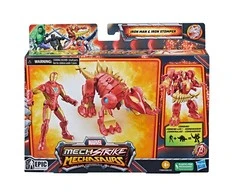 MARVEL MECH STRIKE 3.0 figūrėlė ir kostiumas, 10 cm