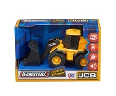 Mažas JCB krautuvas su šviesomis ir garsais