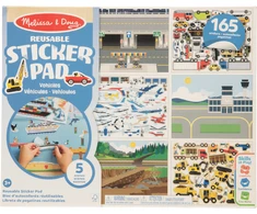 Melissa &amp; Doug - Reusable Stickers Pad Vehicles (806044)